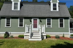Green Painted House