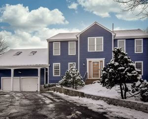 House Blue Siding